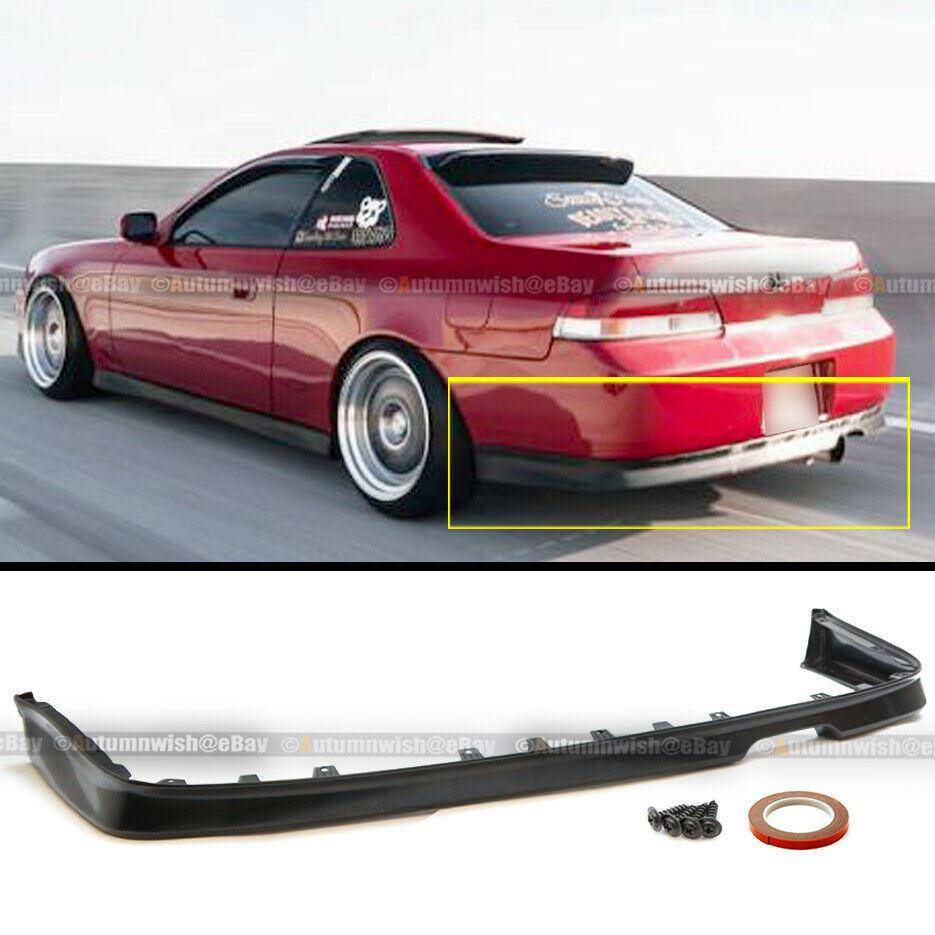 Honda Prelude 97-01 Urethane OE Style PU Rear Bumper Chin Lip Body