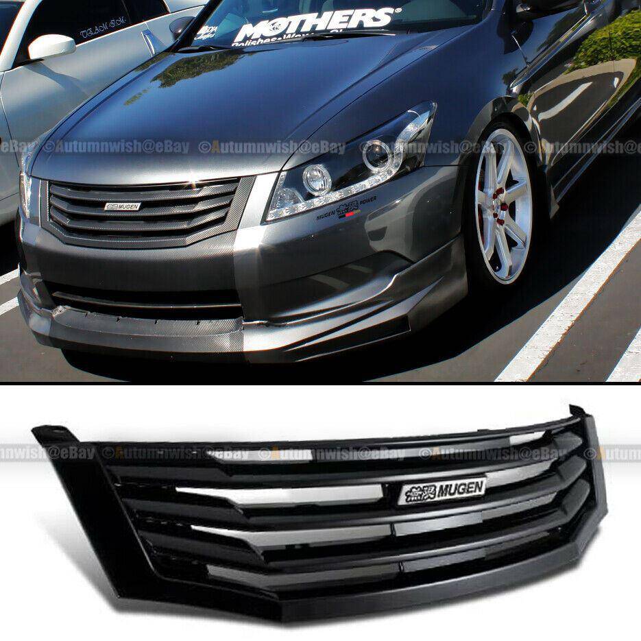 Honda Accord 08-10 4DR Sedan JDM Mugen Style Block Horizontal Front Hood Grille - Autumn Wish Auto Arts