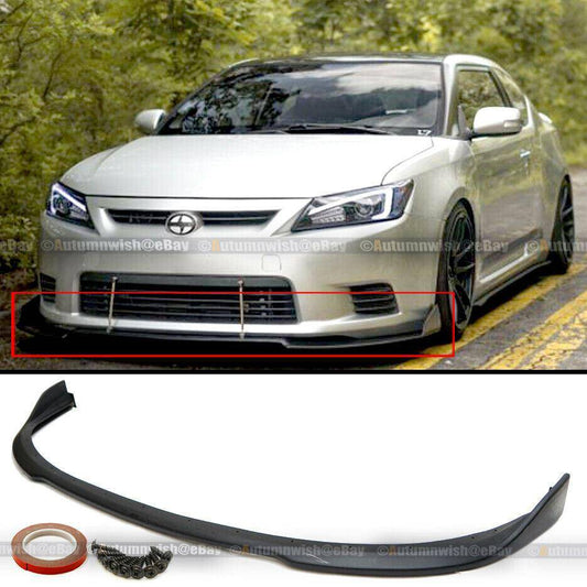 Scion tC 11-13 JDM Sport CS Style PU Front Bumper Lip Spoiler Body Kit - Autumn Wish Auto Arts