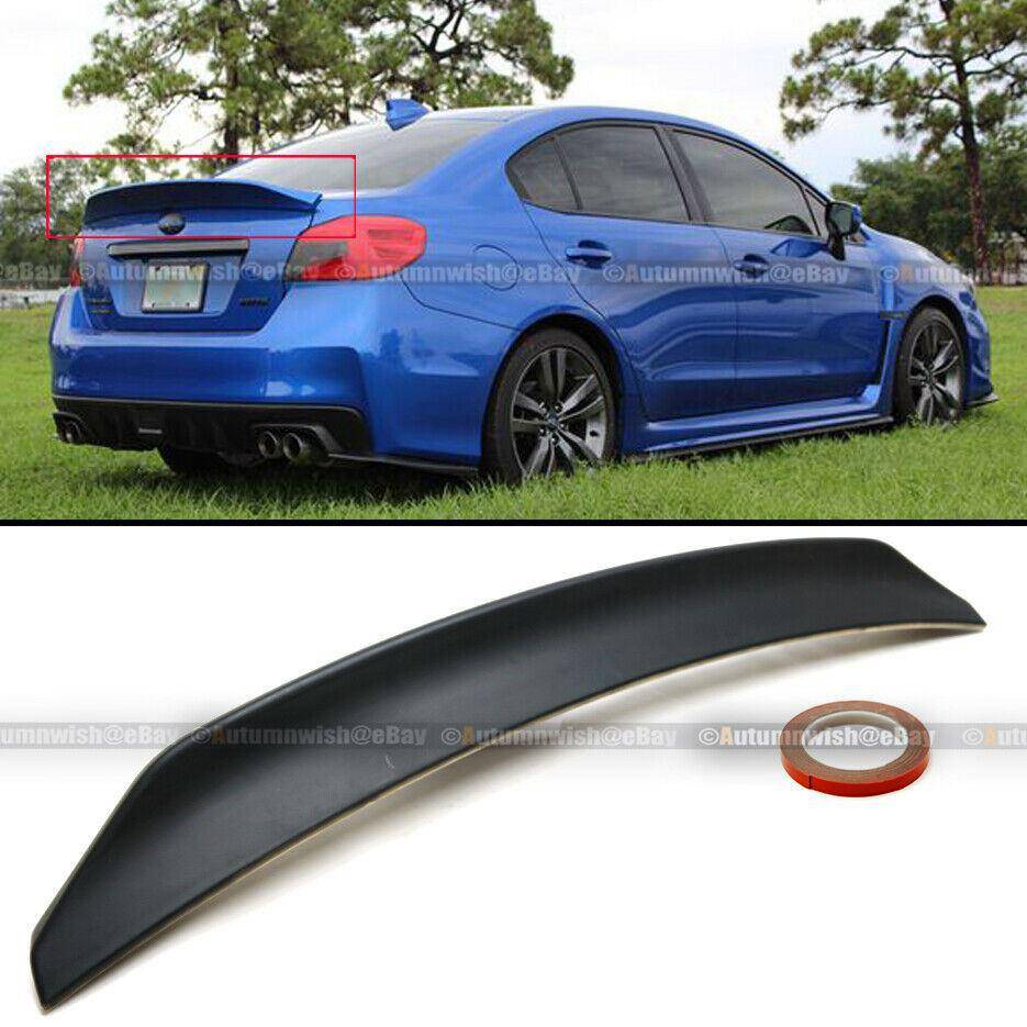 Subaru Impreza WRX 15-18 STI 4DR Sedan Unpainted High Kick Duckbill Rear Trunk Wing Spoiler - Autumn Wish Auto Arts